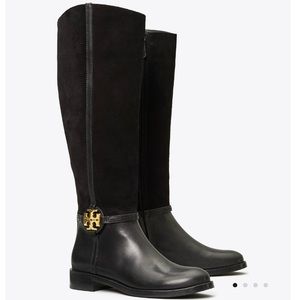 TORY BURCH Miller Boots Black Size 6 US